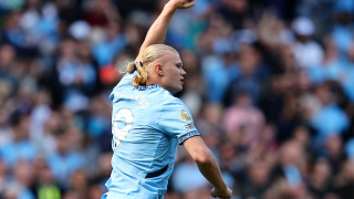 Нападателят на Манчестър Сити Ерлинг Хoланд достигна границата от 99