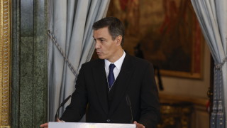 Действащият министър председател на Испания социалистът Педро Санчес и президентът на
