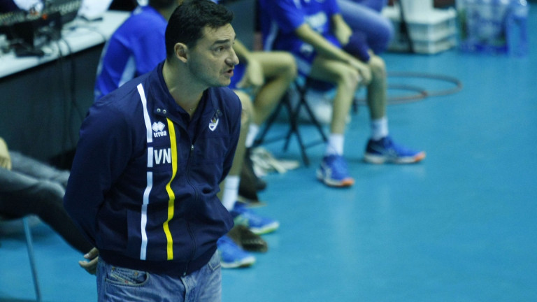 Треньорът и президент на волейболния Левски - Владимир Николов говори