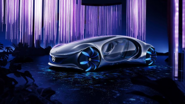 Новият автомобил на Mercedes няма волан и е вдъхновен от филма "Аватар"