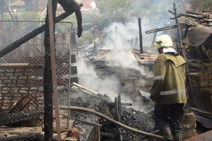 4 прасета и 2 кучета изгоряха при варене на ракия 