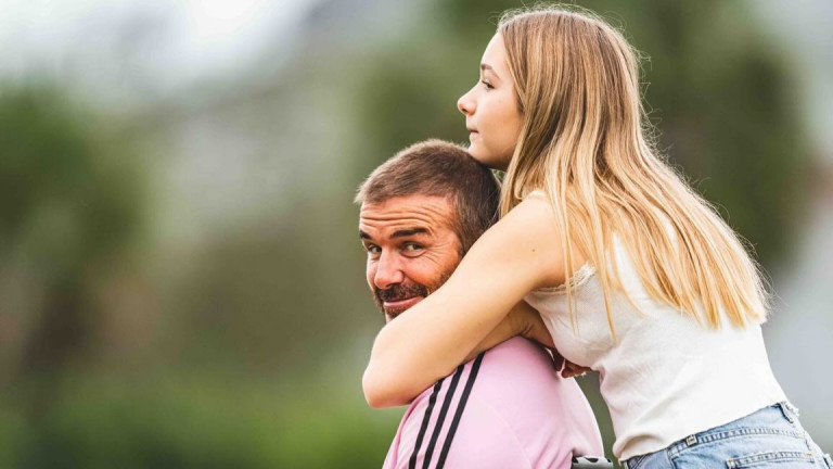 Как Дейвид Бекъм се подиграва на Виктория