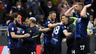 Отборът на Интер записа убедителен успех с 3 0 над Милан