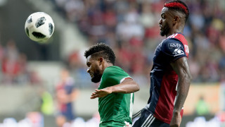 Десният бек на Лудогорец Сисиньо който получи първа повиквателна за