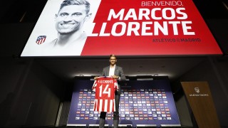 Новото попълнение на Атлетико Мадрид Маркос Йоренте бе официално представен