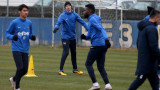 Левски тренира усърдно за сблъсъка в неделя