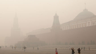 Руският смог застла Казахстан