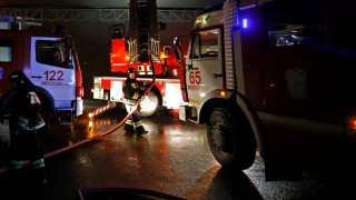 Украинска атака с дрон тази нощ предизвика пожар в петролно депо