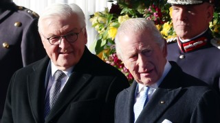 Крал Чарлз приветства германския президент във Великобритания