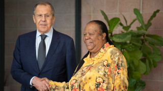 Руският външен министър Сергей Лавров посети Южна Африка в понеделник