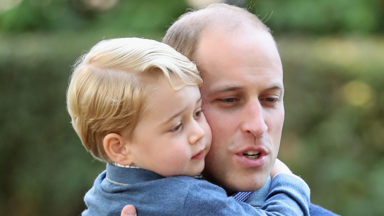 Принц Джордж от Кеймбридж може да е най-известното кралска дете