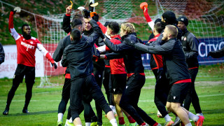 ЦСКА проведе последната си тренировка преди шампионатния двубой от 18 тия