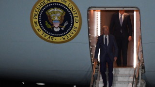 Президентът на САЩ Джо Байдън пристигна на посещение в Северна