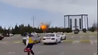 Три ирански дрона са атакували пътническия терминал на летище Рази