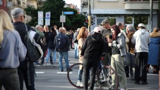 Пореден протест срещу новата организация на трафика в центъра на София