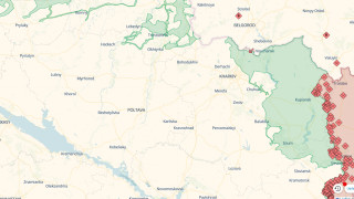 Анализаторите на DeepState актуализираха картата на военните сблъсъци като съобщиха