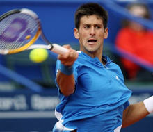 Ещорил: Новак Джокович - Гилермо Гарсия Лопес 6:4, 1:6, 7:5