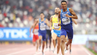 Американският бегач на средни разстояния Донован Брейзиър наложи страхотно темпо