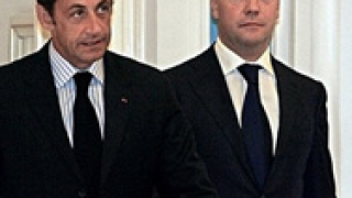 Саркози призова за намаляване на напрежението в Кавказ