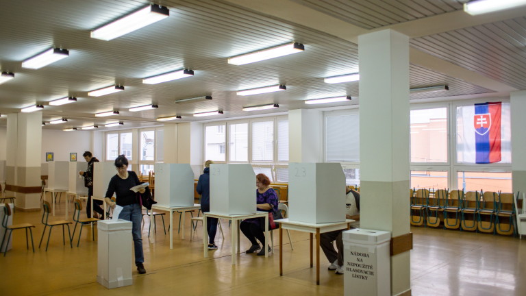 При 90% от преброените гласове на изборите в Словакия, Курс