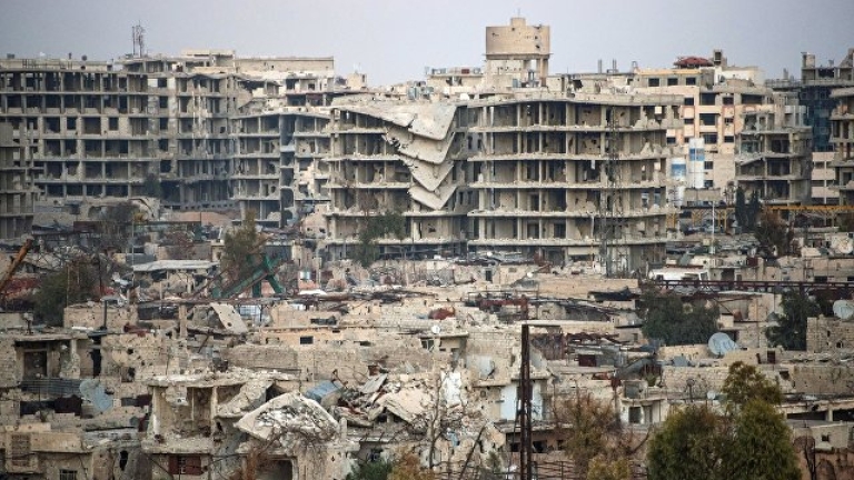 Над 100 убити при стълкновения край Дамаск