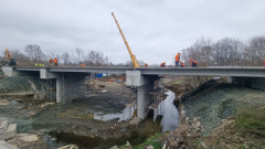 Новият мост при Царево ще е готов до 15 април