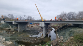 Готов е новият мост на пътя Царево Ахтопол Ремонтните