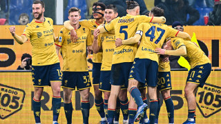 Отборите на Дженоа и Ювентус завършиха 1 1 в двубой от