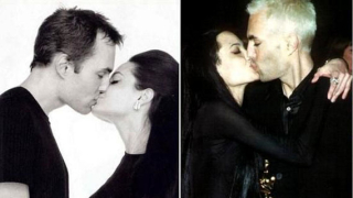 Мъжете, с които се целува Анджелина Джоли (СНИМКИ)