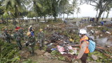 Жертвите на цунамито в Индонезия към този момент са 281 