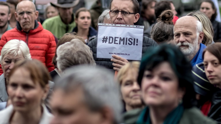 Чехия може да стане свидетел на най-големия политически протест след