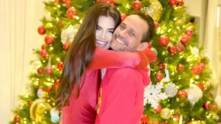 Щастливата Коледа на Надя Ферейра - първа като съпруга на Марк Антъни и като майка