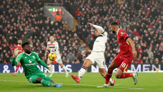 Ливърпул и Манчестър Юнайтед завършиха наравно 2 2 в мач от