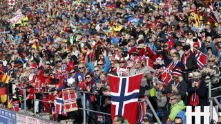 Отборът на Норвегия спечели щафетата на 4x7 5 км в биатлона