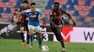 Наполи не успя да победи Болоня като гост Мачът от