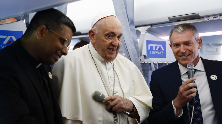 Папа Франциск каза в сряда, че Католическата църква се нуждае