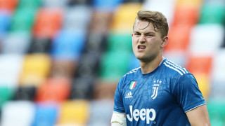 Защитникът на Ювентус Матис де Лихт бе щастлив след трудната