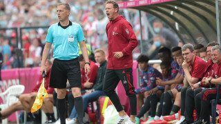Новият треньор на Байерн Юлиан Нагелсман дебютира със загуба начело