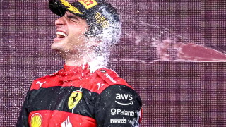 Карлос Сайнц младши донесе победа на Ферари в състезанието за Гран