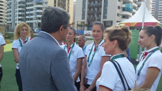 Росен Плевнелиев се срещна с българските олимпийци