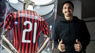 Златан Ибрахимович днес беше представен като нов футболист на Милан