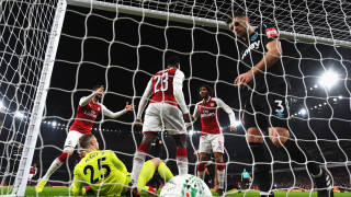 Арсенал спечели градското дерби срещу Уест Хям с 1 0 и