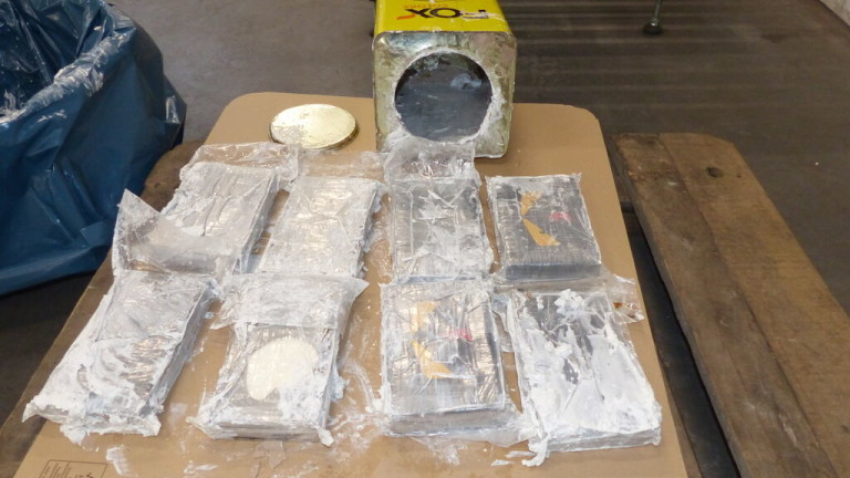 Шифровани съобщения доведоха до спипването на 28 т кокаин в Белгия