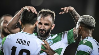 В двубоя срещу Хебър опитният халф Васил Панайотов изигра мач