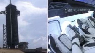 Американските астронавти Дъглас Харли и Робърт Бенкен започнаха своя полет