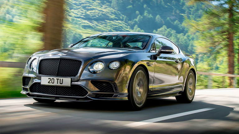 Bentley показа най-бързият четириместен автомобил в света