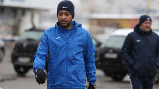 Нападателят на Левски Луан Виана който в момента се