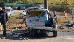 Автомобил се заби в стълб в Габрово