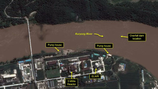 Сателитните изображения предполагат че скорошното наводнение в Северна Корея може