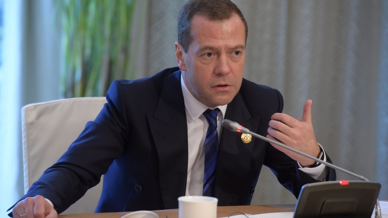 Премиерът на Русия Дмитрий Медведев заяви, че евентуалното присъединяване на